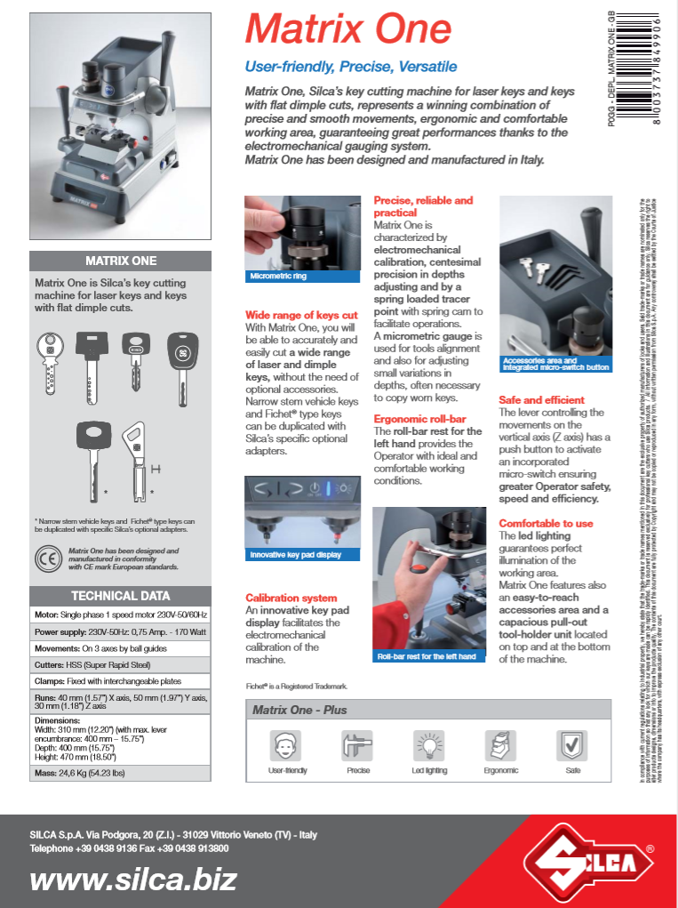 Matrix One Details