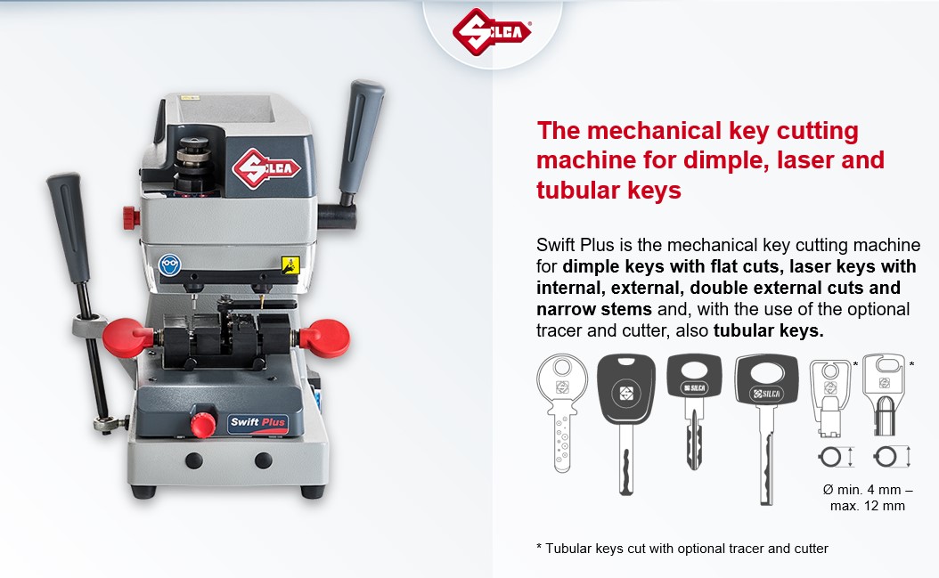 Ilco Swift Plus Mechanical Key Cutting Machine