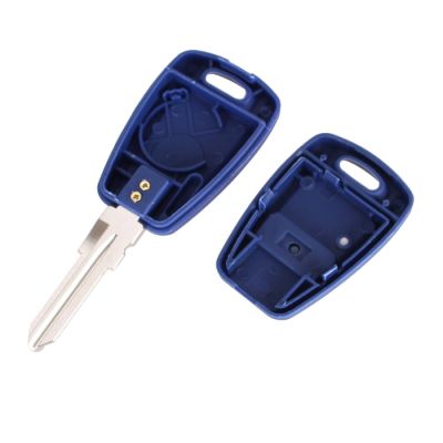 Fiat Blue Key Shell 1 Button - 4