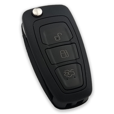 3 Buttons Flip New Type Pantograf Auto Remote (AfterMarket) (433 MHz) - 1