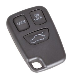 Volvo 3 Button Key Shell - Volvo