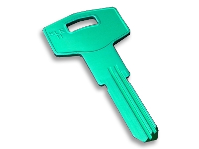 ALIMUNYIUM Key Blank Green - 1