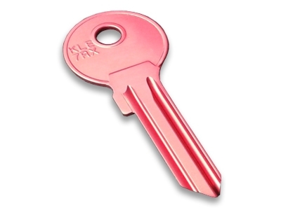 Aluminium Key Blank Red Residential Keys Silca