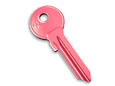 Aluminium Key Blank Red Residential Keys Silca
