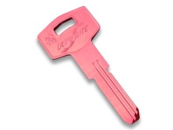 Aluminium Key Blank Red - 2