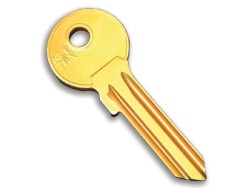 Aluminium Key Blank Yellow - Silca