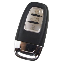 Audi 3 Buttons Smart Card Shell - Audi