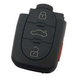 Audi 3+1 button control remote and the remote model number is 4DO 837 231 M 315MHZ - 