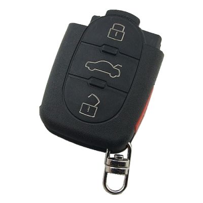 Audi 3+1 button remote key with big battery 434MHZ
the remote control model is
4D0 837 231 K - 1