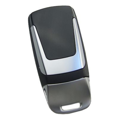 Audi 3+1 Remote key shell HU66 - 2