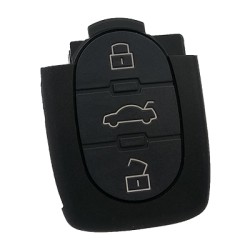 Audi 3 button remote control with big battery 434MHZ the remote control model is 4D0 837 231 A - Audi