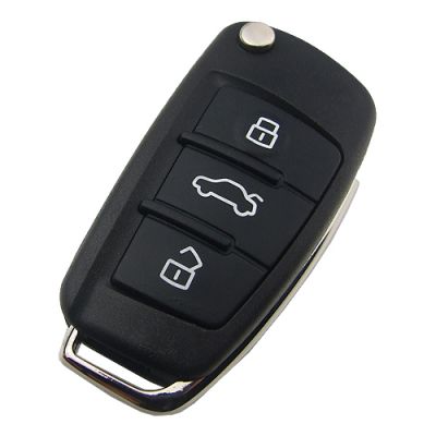 Audi A4 3 button remote key (Aftermarket) (8EO, 433MHz, ASK)