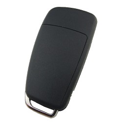 Audi A4 3 button remote keywith 434mhz ASK 8EO837220L 8EO837220T 8EO837220F 8EO837220G 8EO837220H 8EO837220R 8EO837220E - Thumbnail