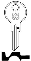 BA1 Key Blank - Silca