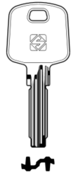 BD21 Key Blank - Silca