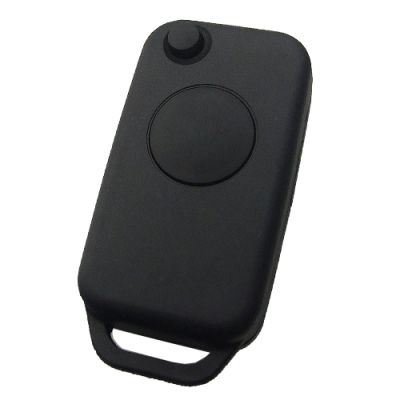 BENZ 1 Button flip key blank 2 track HU64 blade - 1