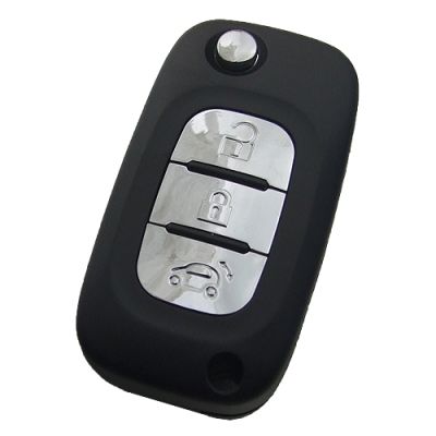 Benz smart 3 button remote key with 434mzh with PCF7961M chip - 1