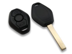 Bmw 3 Buttons Key Shell (2 Tracks) - 2