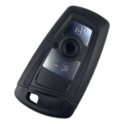 Bmw 3 Buttons Smart Card Key Shell Cas4 - Bmw