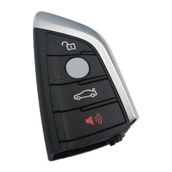 Bmw - Bmw 4 Buttons Black G series Remote Control with Panic Button (Original) (433 MHz 9395333)