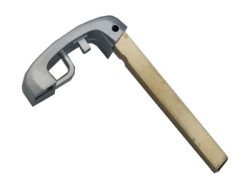 Bmw 5-7 Seri Silver Smart Card Key - Bmw