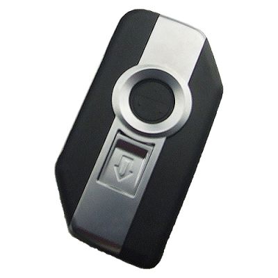 Bmw motorcycle 1 button flip remote key blank - 1