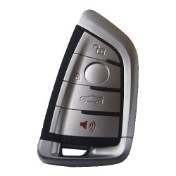 Bmw Yeni G Series 3+1 Buttons Smart Key Shell - Bmw