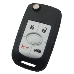 Buick 5 button remote key blank - Buick