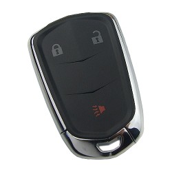 Cadillac Smart key shell with 3 buttons - Cadillac