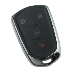 Cadillac Smart key shell with 3+1 buttons - Cadillac