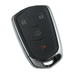 Cadillac - Cadillac Smart key shell with 3+1 buttons
