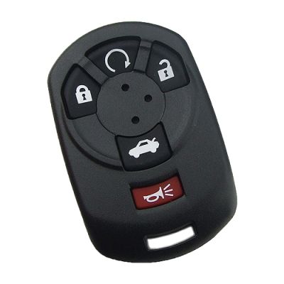 Cadillac Smart key shell with 4+1 buttons - 1