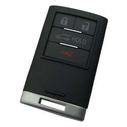 Cadillac Smart key shell with 4+1 buttons - Cadillac