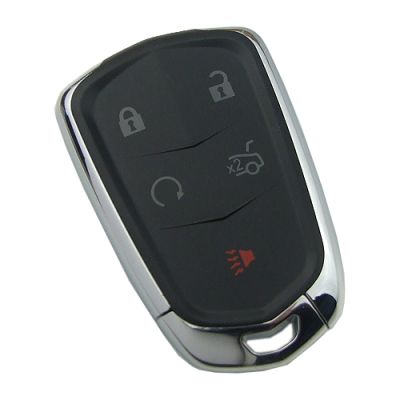 Cadillac Smart key shell with 5 buttons - 1
