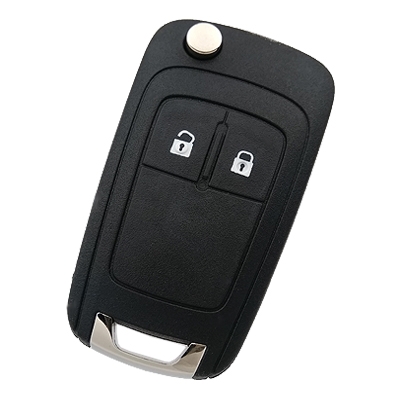 Chevrolet 2 Button Remote Key (AfterMarket) (433 MHz, ID46) - 1