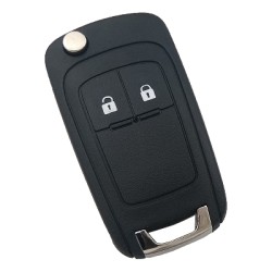 CHEVROLET 2 Buttons Rounded Logo Place (No Logo) - Chevrolet