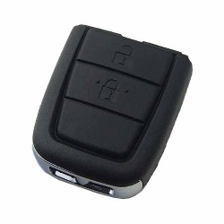 Chevrolet black 2+1 button remote key with 434mhz - 