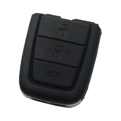 Chevrolet black 3+1 button remote key with 434mhz - 1