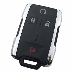 Chevrolet black 4 button remote key with 315mhz - 