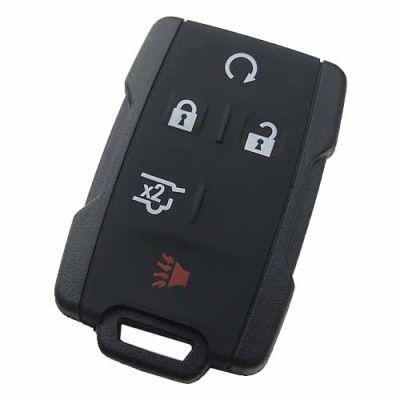 Chevrolet black 5 button remote key
with 434mhz - 1