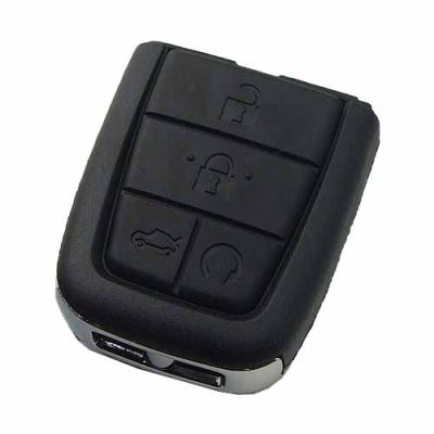 Chevrolet black 5 button remote key with 434mhz - 1