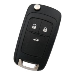 Chevrolet - Chevrolet Cruze 3 Buttons Remote Control (Original) (VAST 13587614, 433 MHz, ID46, Handsfree)