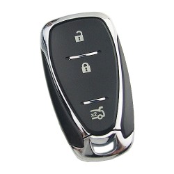 Chevrolet HU100 Remote key shell with 3 buttons - Chevrolet