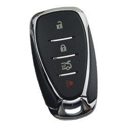 Chevrolet HU100 Remote key shell with 3+1 buttons - Chevrolet