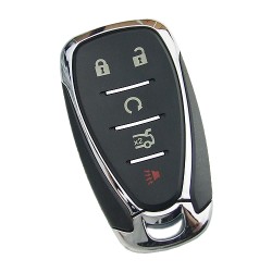 Chevrolet HU100 Remote key shell with 4+1 buttons - Chevrolet