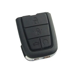 Chevrolet remote key shell with 3+1 buttons - Chevrolet