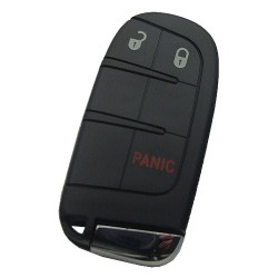 Chrysler 2+1 button remote key shell with blade - Chrysler