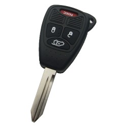 Chrysler 3+1 button remote key blank - Chrysler