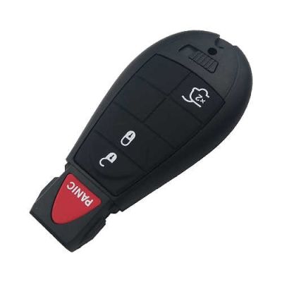 Chrysler 3+1 Buttons Key shell with panic button - 2