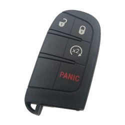 Chrysler 3+1 Buttons Key shell with panic button - 1